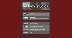 Desktop Screenshot of nolody.com